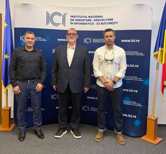 Adrian-Victor Vevera discută colaborări în inteligență artificială cu Academia de Studii Economice