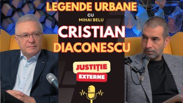 Cristian Diaconescu invitat la emisiunea Legende Urbane cu Mihai Belu, într-un episod despre diplomație, justiție și tranziția României.