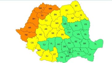 Încă o zi caniculară – În multe zone temperaturile ajung la 37 de grade, iar în judeţele Timiş, Arad, Bihor, Satu Mare, Sălaj, Maramureş va fi cod portocaliu