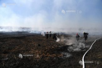 IGSU: 513 incendii care au afectat peste 2.300 de hectare de teren, în trei zile