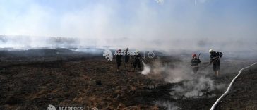 IGSU: 513 incendii care au afectat peste 2.300 de hectare de teren, în trei zile