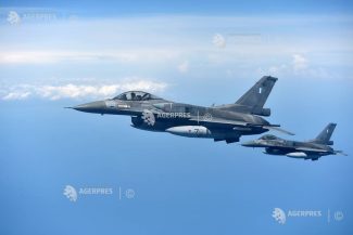 MApN: Dronă detectată în proximitatea frontierei fluviale cu Ucraina; două minute în spațiul aerian național
