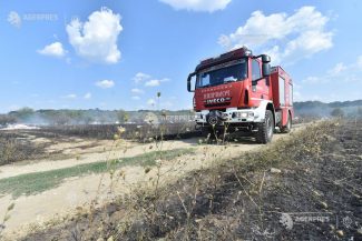 IGSU: Peste 2.750 de hectare de teren au ars în trei zile