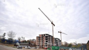 Volumul lucrărilor de construcții a crescut cu 13,9% în primele șase luni (serie brută)