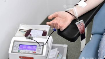 Prahova: Flux normal de donatori la Centrul de Transfuzie Sanguină în ciuda concediilor, spre deosebire de anii trecuți