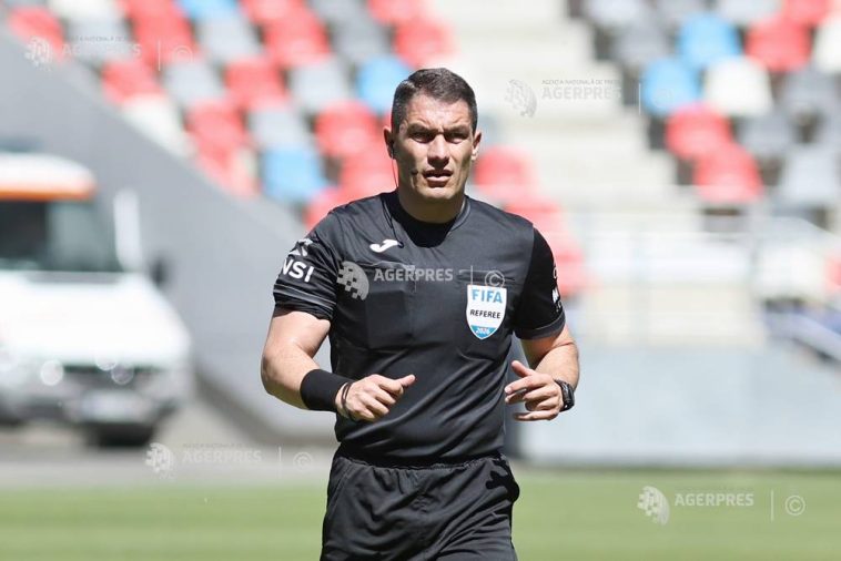 Fotbal: Cinci brigăzi de arbitri din România oficiază în turul 3 preliminar al cupelor europene