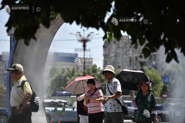 Vreme călduroasă și intervale cu instabilitate atmosferică în București, în zilele următoare