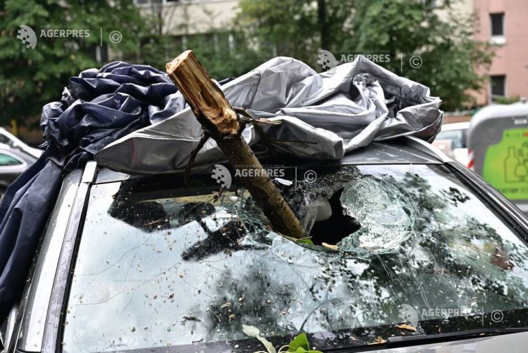 UNSAR: Furtunile și inundațiile au produs daune CASCO de peste 10,5 milioane lei