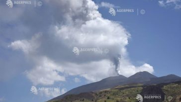 MAE actualizează atenționarea de călătorie pentru Italia din cauza activității de erupție a vulcanului Etna