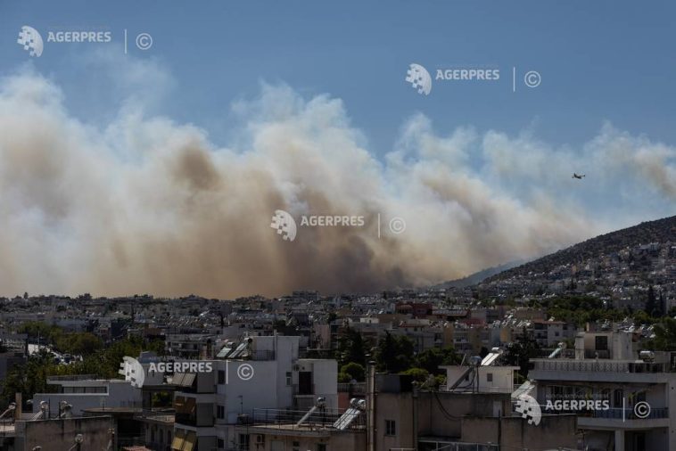 Grecia: Un primar a fost plasat în arest preventiv după un incendiu la vest de Atena