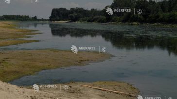 INHGA: Debitul Dunării va scădea la 1.400 mc/s și rămâne mult sub media multianuală a lunii august