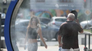 Caniculă în opt județe și București, luni