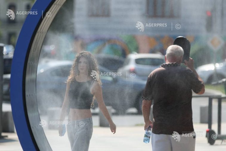 Caniculă în opt județe și București, luni