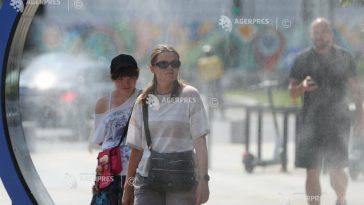 Cod galben de temperaturi deosebit de ridicate în mai mult de jumătate din țară; temperaturile ajung la 37 de grade