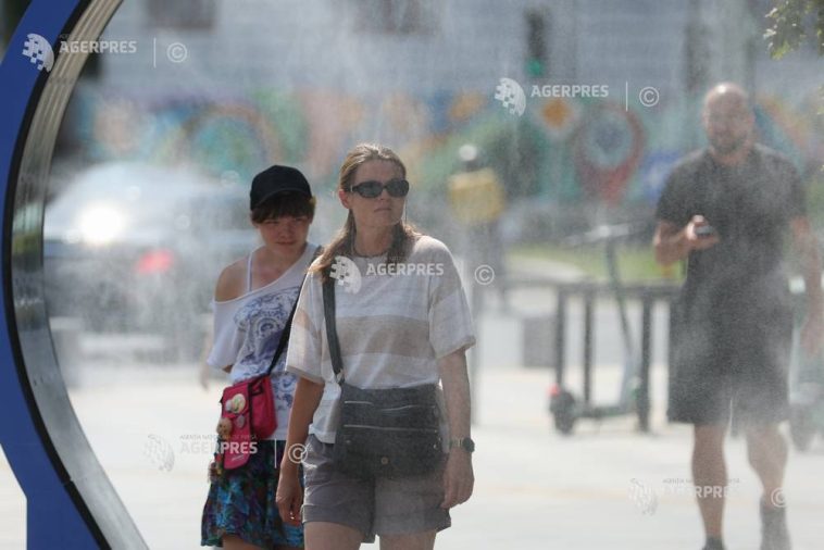Cod galben de temperaturi deosebit de ridicate în mai mult de jumătate din țară; temperaturile ajung la 37 de grade
