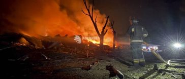 Rusia afirmă că atacul de noaptea trecută în #Ucraina a țintit infrastructuri logistice și o uzină siderurgică