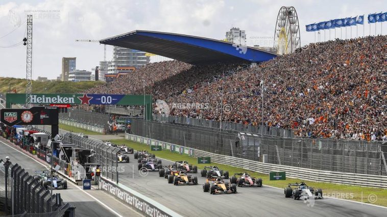 Auto – F1: George Russell (Mercedes) s-a impus în cursa de sprint de la Zandvoort