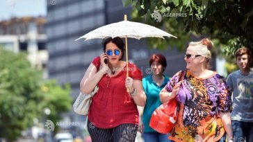 Meteorologi: Avertizări Cod galben de caniculă în numeroase zone, miercuri și joi