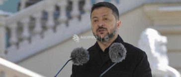 Zelenski acuză Rusia că a avariat intenționat un punct de trecere al frontierei dintre Ucraina și România