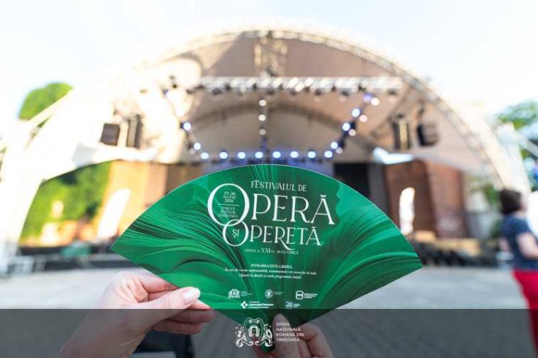 Timiș: Peste 12 mii de spectatori s-au bucurat de Festivalul Internațional de Operă și Operetă din Parcul Rozelor