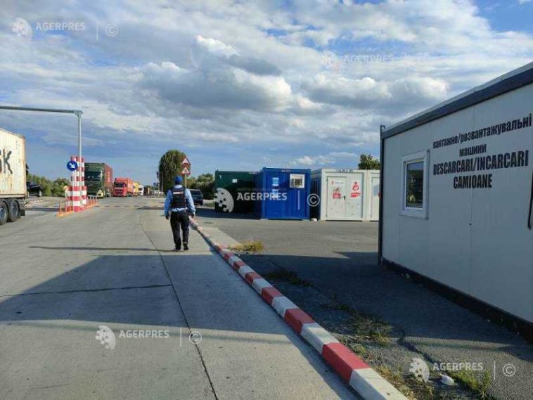 Trafic suspendat temporar în punctul de trecere a frontierei Isaccea – Orlivka