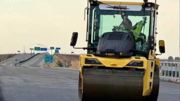 Șantierul lotului 3C2 Chiribiș-Biharia al Autostrăzii Transilvania a ajuns la 71%