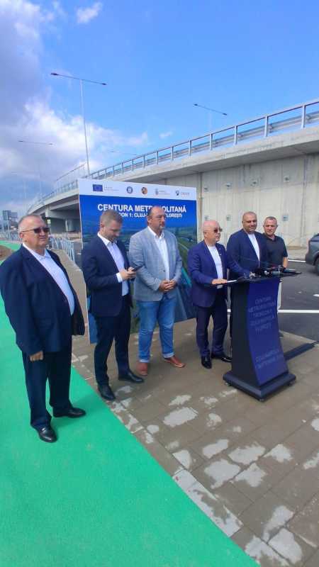 Tronsonul I Cluj Napoca – Florești al centurii metropolitane, finalizat; investiție de 23 de milioane de euro din fonduri europene