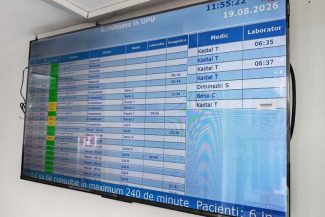 Harghita: Informare în timp real pentru pacienți și aparținători în UPU a SJU Miercurea-Ciuc