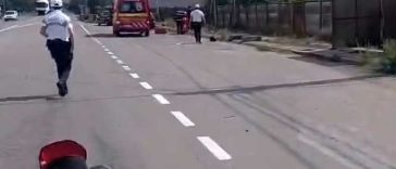 Mehedinți: Motociclist bulgar, accidentat mortal în localitatea Vânju Mare