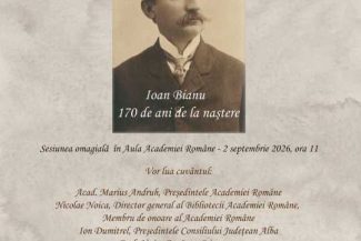 VIDEO Evenimente care marchează 170 de ani de la nașterea academicianului Ioan Bianu – de miercuri până duminică
