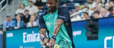 Tenis: Veteranul francez Gael Monfils s-a calificat în turul 2 la US Open în ziua în care a împlinit 40 de ani