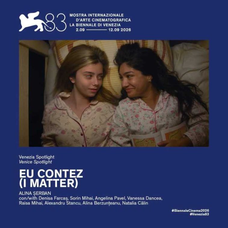 Lungmetrajul ‘Eu contez’, regizat de Alina Șerban, în competiție la Festivalul de Film de la Veneția