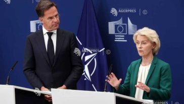 Von der Leyen și Mark Rutte amenință Rusia cu ‘mai multă presiune’ după atacul de la Leipzig