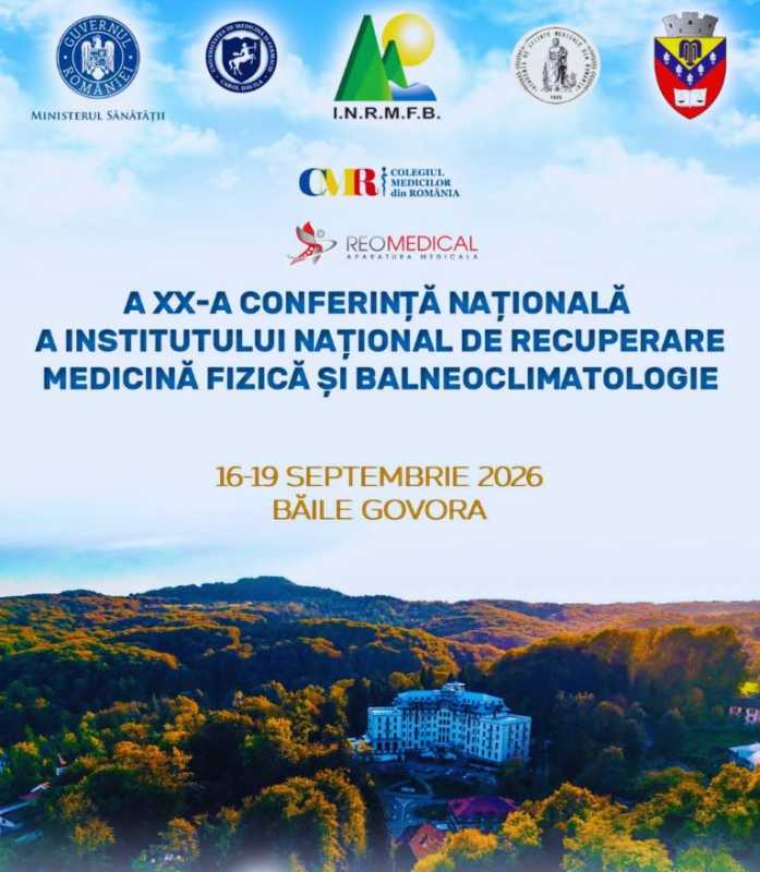 Vâlcea: Specialiști în recuperare medicală și balneologie, reuniți la Băile Govora pentru Conferința Națională a INRMFB