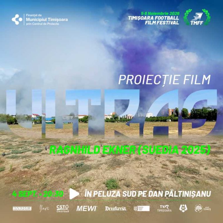 Timiș: Fosta peluză Sud a Stadionului Dan Păltinișanu devine cinematograf pentru o seară