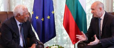 Antonio Costa subliniază în fața premierului prorus al Bulgariei angajamentul UE față de Ucraina