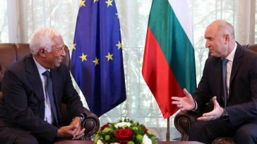 Antonio Costa subliniază în fața premierului prorus al Bulgariei angajamentul UE față de Ucraina