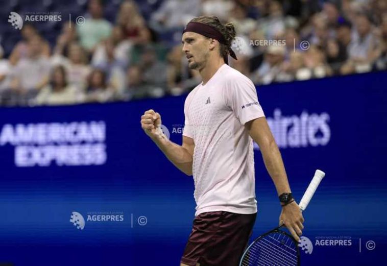 Tenis: Alexander Zverev, principalul favorit, calificat cu emoții în turul 3 la US Open