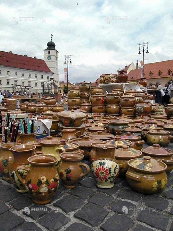 Sibiu: Târgul Olarilor are loc la sfârșitul acestei săptămâni în Piața Mare din municipiu