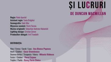 Teatrul Mic deschide stagiunea 2026-2027 cu premiera ”Oameni, locuri și lucruri” de Duncan Macmillan