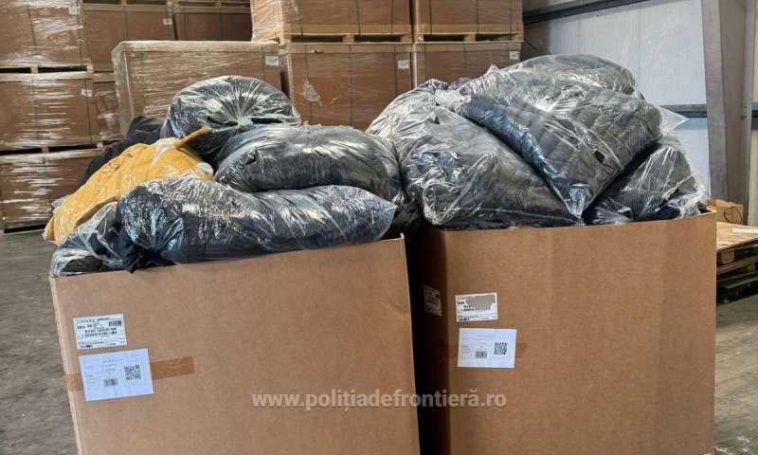 IGPF: Mii de bunuri susceptibile a fi contrafăcute, descoperite de polițiștii de frontieră constănțeni