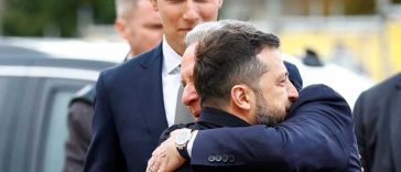 Zelenski: Îi așteptam de mult timp pe Steve și pe Jared