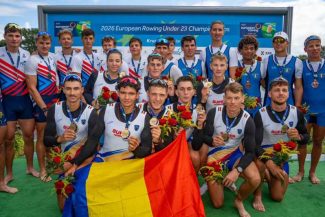 Canotaj: Nouă medalii de aur și una de argint pentru România, la Europenele U23
