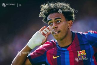 Fotbal: Lamine Yamal a reușit o nouă dublă pentru FC Barcelona în campionatul Spaniei