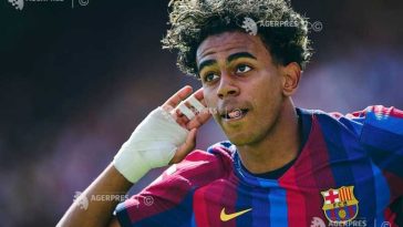 Fotbal: Lamine Yamal a reușit o nouă dublă pentru FC Barcelona în campionatul Spaniei