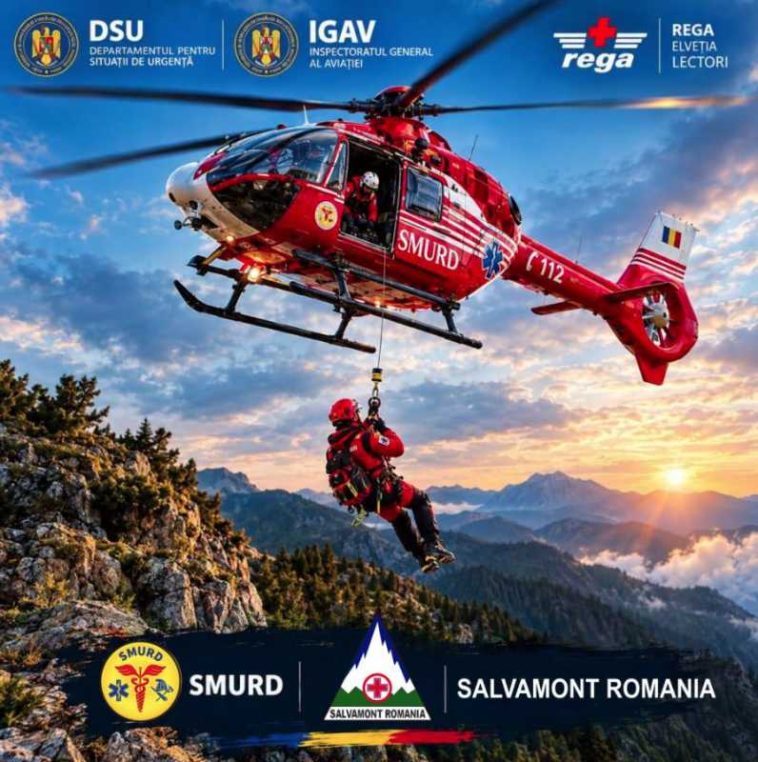 Salvamont: Se reia pregătirea în domeniul salvării aeromedicale