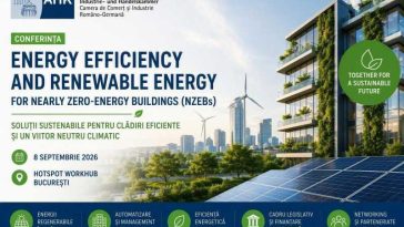 AHK Romania organizează, marți, o conferință pe tema eficienței energetice