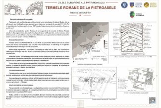 Buzău: Expoziție la Termele romane de la Pietroasele cu ocazia Zilelor Europene ale Patrimoniului