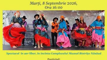 Bistrița-Năsăud: Festivalul tradițional al romilor, organizat în ziua de Sfânta Maria Mică în curtea Complexului Muzeal