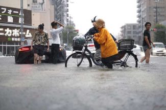Japonia/ Cel puțin 41 de răniți în urma ploilor torențiale care au afectat orașul Nagoya